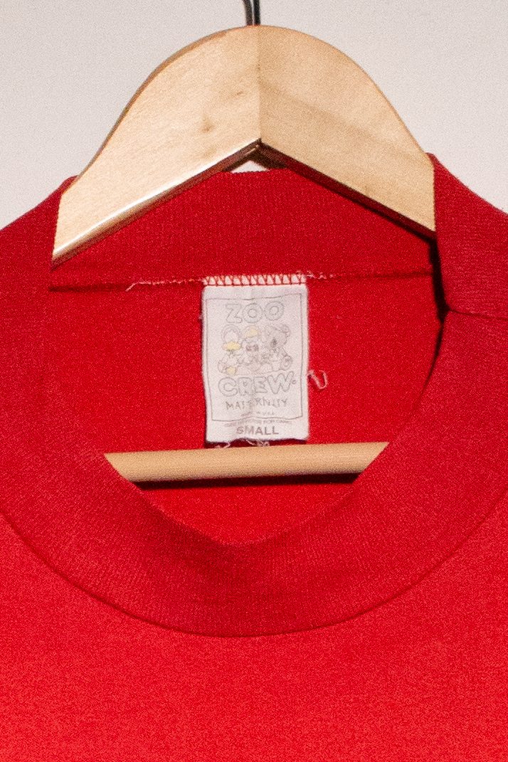 Vintage Santa Claus Zoo Crew Long Sleeve T-Shirt (1980s) - Image 3